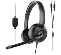 Micro-casque supra-auriculaire SpeedLink METIS filaire Stereo noir