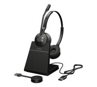 Jabra Engage 55 SE - DECT, USB-A - casque sans fil double certifié pour les plateformes de communications unifiées | avec support de charge