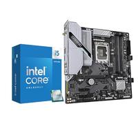 MICRO CENTER Combo carte mère CPU - Core i5-14600K 14 (6P + 8E) cœurs jusqu'à 5,3 GHz - Processeur de bureau débloqué avec carte mère GIGABYTE B760M Gaming Plus WiFi DDR4 LGA1700