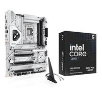 Micro Center Combo carte mère CPU - Intel Core Ultra 5 250KF Plus 18 cœurs jusqu'à 5,3 GHz Processeur de bureau avec ASUS Z890 AYW Gaming WiFi W ATX lga1851