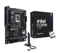 Micro Center Combo carte mère CPU - Intel Core Ultra 7 265K 20 cœurs débloqué avec carte mère Asus Tuf Gaming Z890-Plus WiFi LGA 1851 ATX