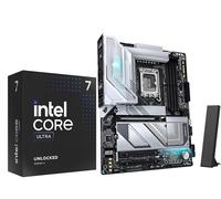 MICRO CENTER Combo carte mère CPU - Ultra7 265K 20 cœurs jusqu'à 5,5 GHz processeur de bureau avec carte mère GIGABYTE Z890 Gaming X WIFI7