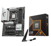 Micro Center Processeur AMD 9700X avec carte mère MSI B850 Gaming Plus WiFi