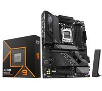 Micro Center Processeur AMD 9950X avec carte mère GBT X870E AORUS Elite WF7