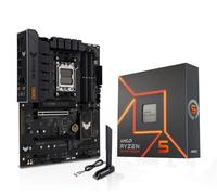 MICRO CENTER Processeur AMD Ryzen 5 7600X avec carte mère ASUS TUF Gaming B650-E WiFi AM5 ATX