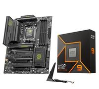 Micro Center Processeur AMD Ryzen 9 9950X avec carte mère MSI MAG X870E Tomahawk WiFi ATX (DDR5, PCIe 5.0 x16, M.2 Gen5, Wi-Fi 7, 5G LAN)