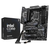 MICRO CENTER Processeur Motherbard Combo - Processeur Intel Core Ultra 7 265 KF Gaming avec carte mère WiFi MSI Z890 Gaming Plus