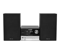 Grundig CMS 3000 BT DAB+ Système micro audio domestique 30 W Noir, Argent