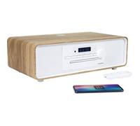 Micro-chaîne Bluetooth - THOMSON - Blanche et Noire - Radio FM/CD/MP3/USB, 60W, Égaliseur