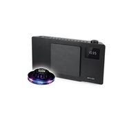 MICRO CHAINE CD M-60-BT - 2x20W - CD, CD-R/RW, MP3 - Radio FM Horloge, Réveil , CD, USB/Sonnerie - Bluetooth - Lumière OVNI