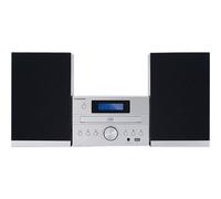 Thomson Micro-chaîne MIC122BT – MP3/CD/USB Bluetooth 50W, 30 stations, Bass Boost – Gris