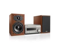 Denon d-m41 dab silver wood