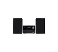 Micro-chaîne hi-fi kenwood m420dab noir avec haut-parleurs noirs dab+ usb bluetooth