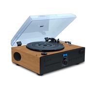 MICRO CHAINE HIFI ET PLATINE VINYLE EFFET BOIS