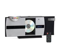 Micro chaine HiFi Stereo Bluetooth Lecteur CD vertical USB MP3 AUX 2 enceintes