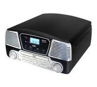 Micro-chaîne JVC RD-F327B Noir et argent