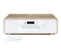 Thomson Micro-chaîne Bluetooth MIC301IBT – Radio FM/CD/MP3/USB, 60W, Égaliseur Blanc/Noir