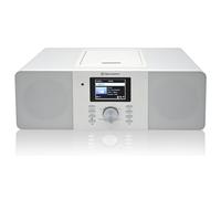 Micro-chaîne Radio Internet Wi-Fi et Numérique DAB+/ FM, Lecteur CD-MP3 Bluetoot, , Blanc, Roadstar, IR-540D+BTWH