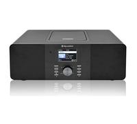 Micro-chaîne Radio Internet Wi-Fi et Numérique DAB+/ FM, Lecteur CD-MP3 Bluetoot Roadstar IR-540D+BTBK Noir