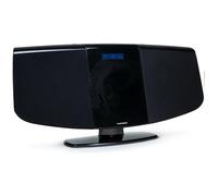 THOMSON Micro-chaîne MIC400BT Bluetooth 5.3 Radio FM 30W Réveil Vintage Noir CD USB AUX Télécommande