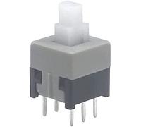 Micro commutateurs 100 pcs/lot 8.5 *, mm Dip 6 broches 12V 0,5a Interrupteur à bouton-poussoir Plug-in Micro-interrupteur auto-réinitialisation