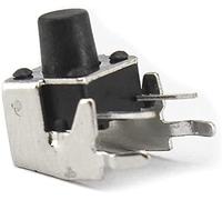 Micro commutateurs 30pcs / lot 6 * 4,5 mm-1 1 mm Insertion latérale demi-support bouton-poussoir Interrupteur micro-tactile tact commutateur direct(8mm)