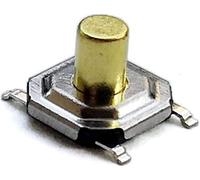 Micro commutateurs 50 pcs/lot 5.2 * 3. 0 mm 12v,5a 4 Interrupteur à bouton-poussoir épingle Metal Tact Touch de cuivre