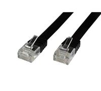 Micro Connect V-UTP601S-FLAT Câble Ethernet Blanc