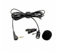 Micro cravate à clipser pour DJI 1,5 m PC Noir (2 m) | Compatible avec les systèmes Dji, câble de 1,5 m, pour une construction PC durable, voix claire pour la capture