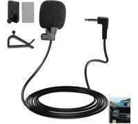 Micro Cravate Filaire, Micro Autoradio Voiture avec JVC Kenwood Sony Alpine pour Unité Principale de Véhicule de Voiture Bluetooth