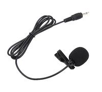 Micro-Cravate Filaire, Micro-Cravate Professionnel Portable de 3,5 Mm pour Youtube Interview Vlog, Clip Antibruit à Très Faible Retard sur Le Microphone