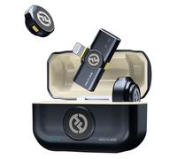 Micro cravate - HOLLYLAND - Lark M2 - Certifié MFi - Annulation bruit - 40h autonomie