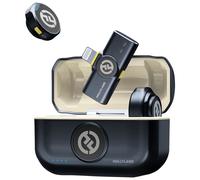 Micro cravate - Hollyland - Lark M2 - pour iPhone-iPad, Certifié MFi, Plug&Play, Annulation bruit, échantillon 48KHz-24bit, Noir