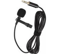 Micro Cravate Jack 3.5mm Omnidirectionnel Longueur câble 3 mètres Noir