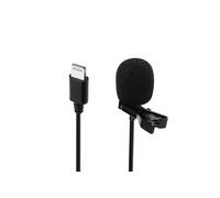 Micro Cravate Lightning Omnidirectionnel Bonnette Anti-vent 1.5m Noir