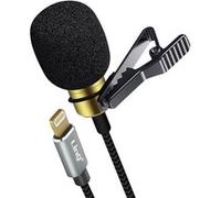 Micro Cravate Lightning Son Omnidirectionnel Pince Rotative Câble Tressé 3m LinQ G