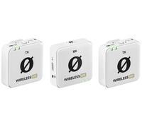 Micro-cravate Micro Rode Wireless ME Dual Type de transmission (détails):radio avec câble, avec bonnette anti-vent, avec sacoche