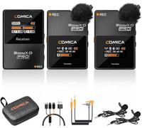 Micro-Cravate Sans Fil, Boomx-D2 Pro 2,4 G Système De Microphone Sans Fil Avec Mémoire Interne 16 G, Wireless Go Micro Pour Interview Youtube Vlog Tiktok[VIT694256]