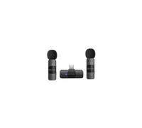 Micro cravate sans fil Boya V20, USB-C, double canal, omnidirectionnel, réduction de bruit