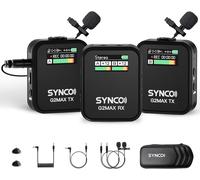 Micro Cravate Sans Fil, G2(A2) Max 2.4G Double Émetteur 24 Heures D'Enregistrement 656Ft 8Gb Stockage Pour Vlog Stream Youtube Pour Dslr Téléphone Ordinateur Portable[GBP6276448]