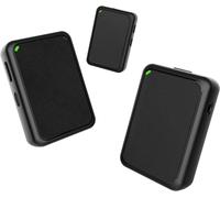 Micro Cravate sans Fil,Gimpro MB1X(M) 2.4GHz Plug&Play Microphone de Poche 2TX&1RX avec Sourdine à 1 Pression et 3 Modes de Débruitage pour Les Live Tiktok Youtube Vlog,Micro-Cravate-sans-Fil-Caméra