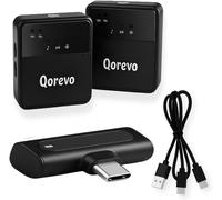 Micro Cravate Sans Fil Haute Qualité Sonore¿Micro-Cravate Pour Smartphone Usb-C,Microphone Avec Mode Réduction De Bruit Pour Création De Contenu, Portée 30M ¿ Mini Microphone Idéal Vlog/Interview