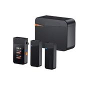 Micro-cravate Sans Fil Mini Micro-cravate Sans Fil Avec Étui De Chargement For Interview En Direct(Kit 1)