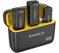 Micro Cravate sans Fil pour Téléphones Android,Microphone à Pince à réduction de Bruit pour Un Enregistrement Audio Clair pour Les Vlogs,interviews (Type-C Port, Yellow)