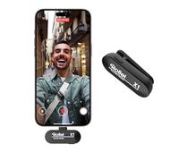 Micro Cravate Sans Fil, Rollei Hear:Me Mobile X1 Microphone Lavalier USB C pour iPhone 15/16/Android Type C, Wireless Mic Professionnel Smartphone en Streaming TikTok YouTube Enregistrement Vidéo Vlog