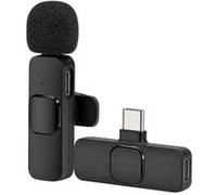Nedis Micro-cravate MICW110BK – sans fil USB-C femelle, bouton marche/arrêt, pour smartphone/PC