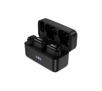 Micro-cravate sans fil USB-C - Réduction de Bruit IA - Boîtier de charge - Noir