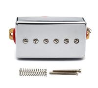 Micro de manche Humbucker pour guitare électrique Texture métallique Manche Humbucker électrique Matériel d'espacement des pièces