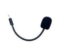 Micro de micro clair 2,5 mm pour équipement de jeu JBL Q100 | Tige en métal de 160 mm, pliable à 360 degrés, construction, positionnement précis, finition noire