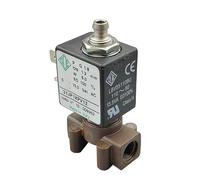 Micro électrovanne électrique à 2 positions et 3 voies, AC 110V 120V G1/8, vanne de contrôle du débit, vanne d'air 0-15 bar